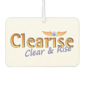 Clearise Logo カーエアーフレッシュナー (正面)