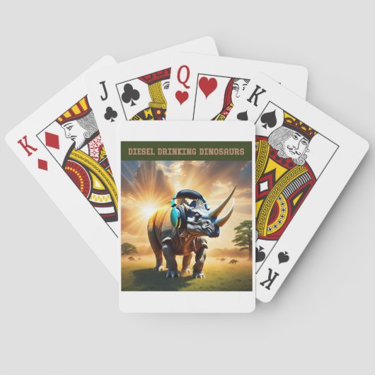 Clearly an Elvis Fan トランプ (裏面)