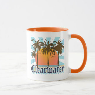 ClearwaterのビーチフロリダFLA マグカップ