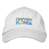 CLEARWATERキャップ 刺繍入りキャップ (正面)