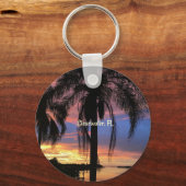 Clearwater，フロリダの風景の写真 キーホルダー (正面)