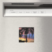 Clearwater,フロリダの風景の写真 マグネット (インサイチュ (食洗機))