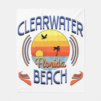 Clearwater Beach, Florida フリースブランケット