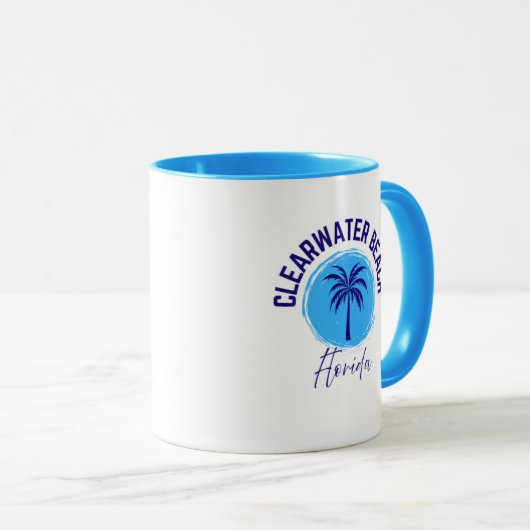 Clearwater Beach Florida Coffee Mug マグカップ (正面右)