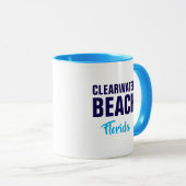 Clearwater Beach Florida Coffee Mug マグカップ (正面右)