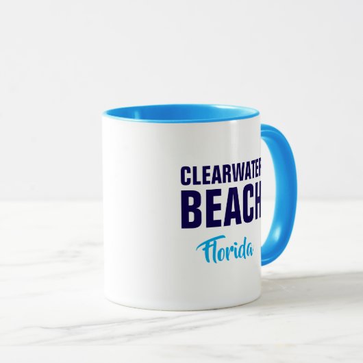 Clearwater Beach Florida Coffee Mug マグカップ (正面右)