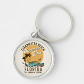 ClearWater Beach Florida Summer Time キーホルダー (正面)