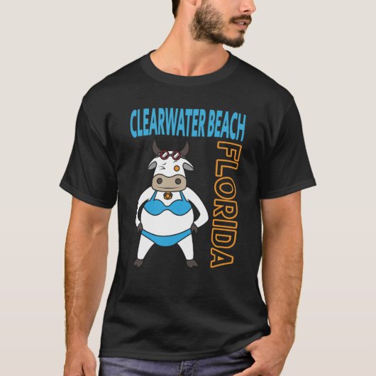 Clearwater Beach Vacation Family Trip Tシャツ (正面)