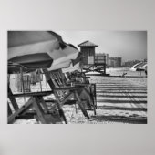 Clearwater Flビーチ椅子 ポスター (正面)