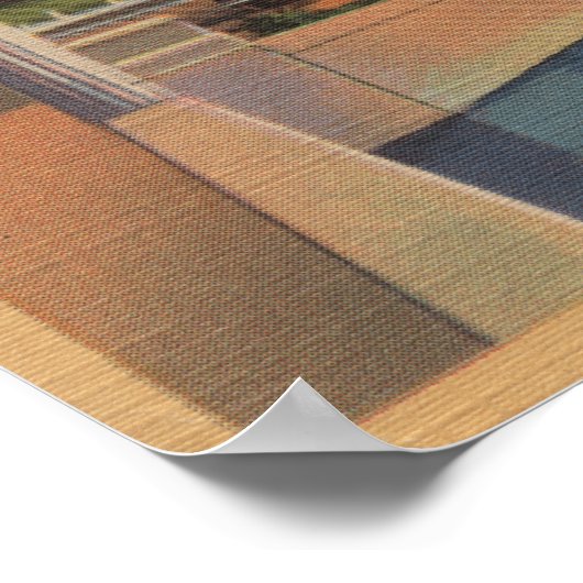 Clearwater, Florida – 市町村の表示 ポスター (角)