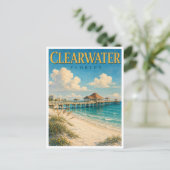 Clearwater Florida Pier 60 GeoSaga ポストカード (スタンド正面)