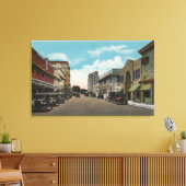 Clearwater, Florida - South View of Ft.ハリソン キャンバスプリント (インサイチュ (リビング))