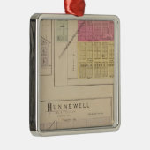 Clearwater、Hunnewell、DanvilleおよびCorbin、カンザス メタルオーナメント (右)