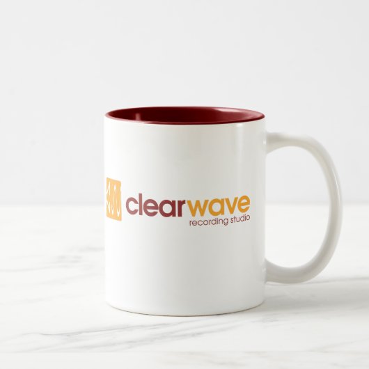 Clearwaveのコーヒー・マグ ツートーンマグカップ (右)
