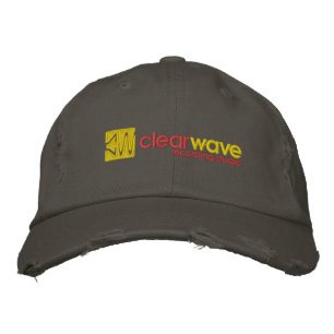 Clearwave Recording Studio Hat 刺繍入りキャップ
