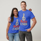 Clef Calm Sound Song 2020 Music And Peace Musical  Tシャツ (ユニセックス)