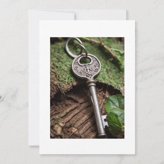 clef et arbre 招待状 (正面)