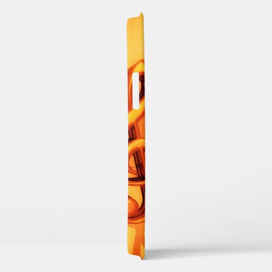 Clef grades love heart music Case-Mate iPhoneケース (裏面 / 右)