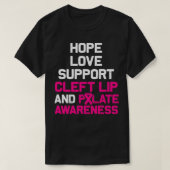 Cleft Palate Lip Fun Disease Strong Awareness Pull Tシャツ (デザイン正面)
