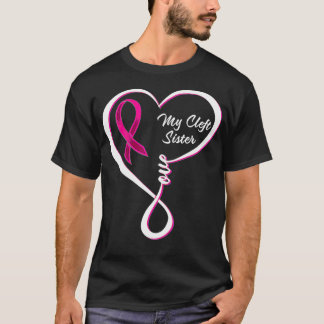 Cleft Palate Lip Sister Cleft Strong Awareness Tシャツ