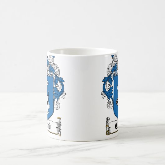 Clelandの家紋 コーヒーマグカップ (中央)