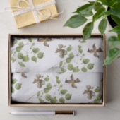 Clematis Flower Pattern 薄葉紙 (ギフト)