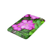 Clematis with Romans 5:3-5 バスマット (アングル)