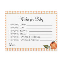 Clemenine Baby Shower -ベビーの願い