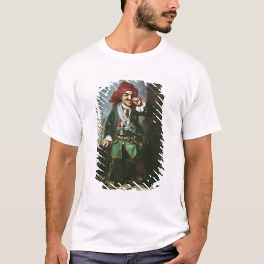 Clemens Perkeoのポートレート Tシャツ (正面)