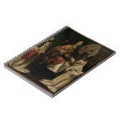 clement VIII法皇の賛美のCarmelite尼僧(油 ノートブック (左側)