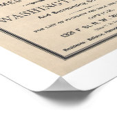 ClementsによるワシントンDC郊外の地図1891 ポスター (角)