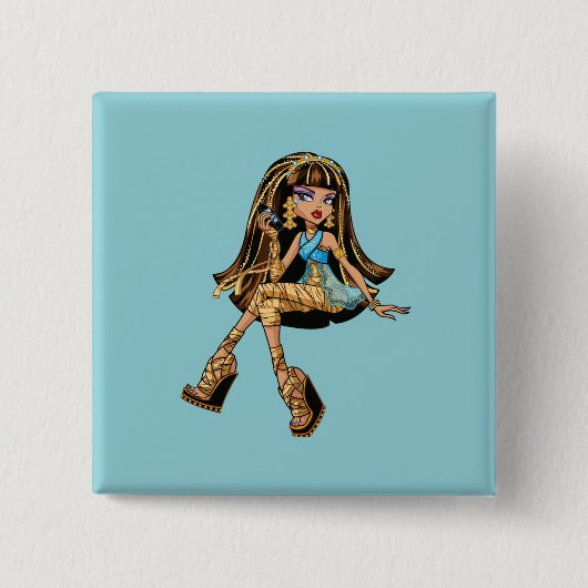 Cleo Button 缶バッジ (正面)