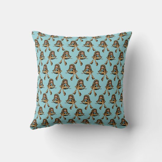 Cleo Throw Pillow クッション (裏面)