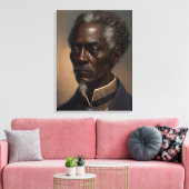 Cleon Porträt Gemälde キャンバスプリント (インサイチュ (リビング))
