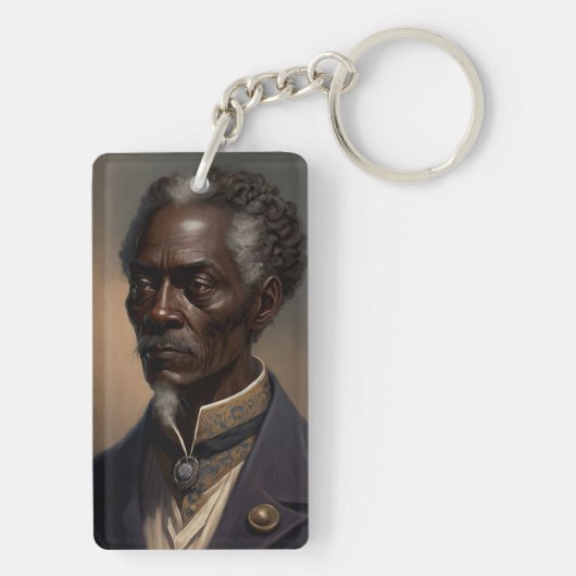 Cleon Porträt Gemälde キーホルダー (裏面)