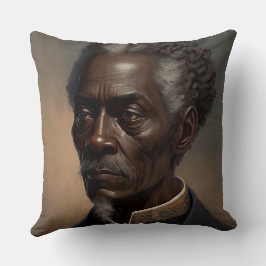 Cleon Porträt Gemälde クッション (裏面)