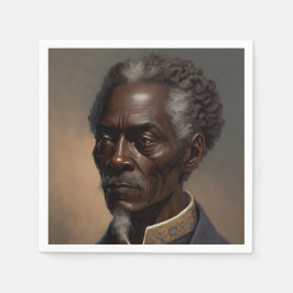 Cleon Porträt Gemälde スタンダードカクテルナプキン