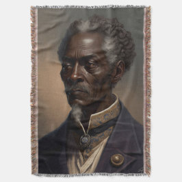 Cleon Porträt Gemälde スローブランケット