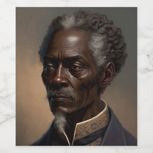 Cleon Porträt Gemälde ワインラベル (シングルラベル)