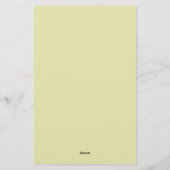 Cleon Porträt Gemälde 便箋 (裏面)