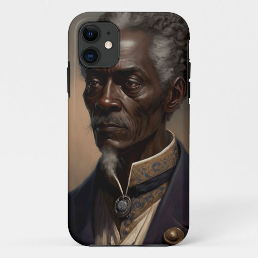Cleon Porträt Gemälde Case-Mate iPhoneケース (裏面)