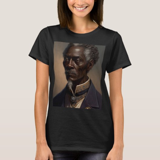 Cleon Porträt Gemälde Tシャツ (正面)