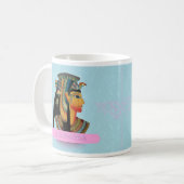 Cleopatraの歴史的マグ コーヒーマグカップ (正面左)