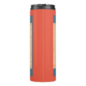 CLEOPATRAエジプトクイーンヴィンテージスタイルアートワーク タンブラー (裏面)