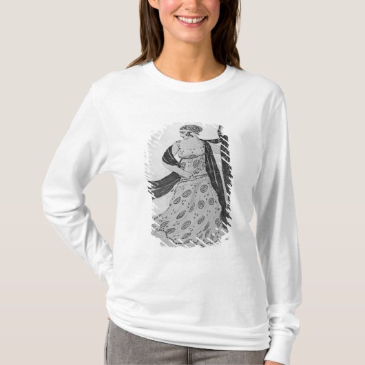「Cleopatra」のためのデザインを、1910年着せて下さい Tシャツ (正面)