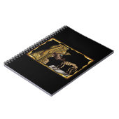 Cleopatra Egyptian Mummy, Halloween Cat Mummy ノートブック (左側)