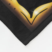 Cleopatra Egyptian Mummy, Halloween Cat Mummy フリースブランケット (角)