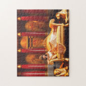 Cleopatra Queen Fantasy Ancient Egyptian Royal ジグソーパズル (縦)