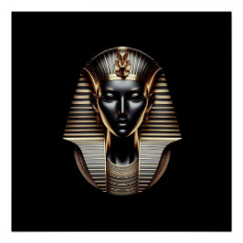 Cleopatre Egyptian Art ポスター