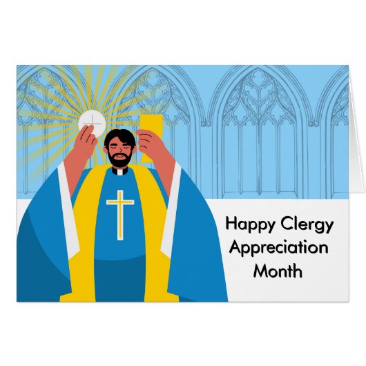 Clergy Appreciation Month Eucharist Communion  (正面横)